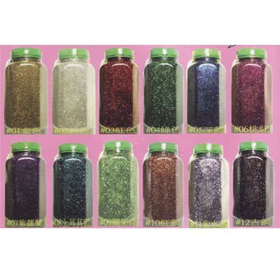 {振昌文具} 1磅 金蔥粉12色 /瓶