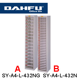  {振昌文具}【請先來電洽詢庫存】大富 SY-A4-L-432NG 落地型效率櫃 / 組 