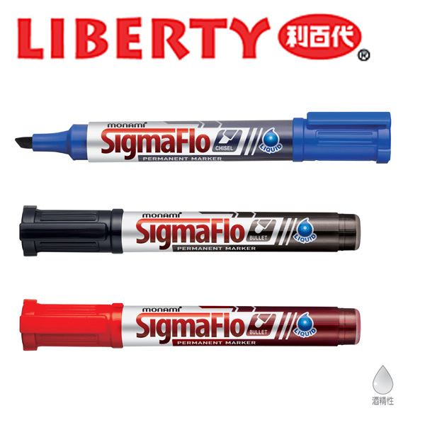 利百代 SF-02 全液型嘜克筆 (斜方尖) / 支