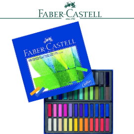 Faber-Castell 輝柏 128248  創意工坊粉彩條 短型48色 / 盒