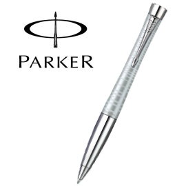 Parker 派克 都會系列原子筆 / 駭客亮銀  P1906874  