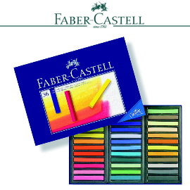 Faber-Castell 輝柏 128336  創意工坊粉彩條 長條型36色 / 盒 