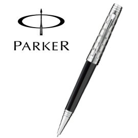 Parker 派克 尊爵系列原子筆 / 銀蓋黑桿  P0887920
