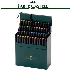 Faber-Castell 輝柏 167129  PITT 48色藝術筆精裝筆 (軟毛筆頭  粗芯 JUMBO) /套