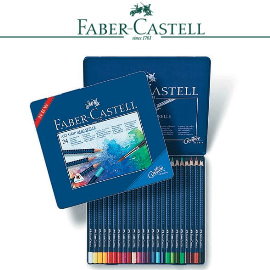 Faber-Castell 輝柏  114624  創意工坊水彩色鉛筆24色  / 盒