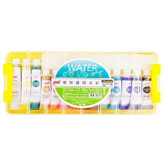  缺貨中  SKB  WL-100 環保不透明水彩  14色 / 盒