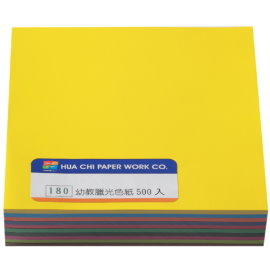 幼教腊光色紙  (35K)  500張/只