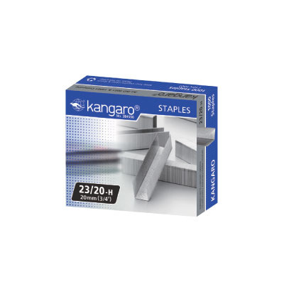 袋鼠 kangaro 23/20-H 釘書針 / 盒