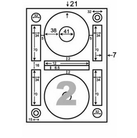 阿波羅WL-9200影印用自黏標籤紙(光碟片專用/1包A4~20張入)