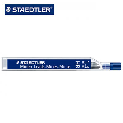 施德樓 MS250 13 超韌自動筆芯(1.3MM)HB / 筒