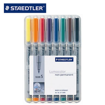 施德樓 MS311WP8 水性投影筆 S (0.4MM) 8支入 / 盒