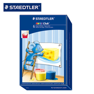 施德樓 MS8816 快樂學園手指畫無毒安全顏料6色組 / 組