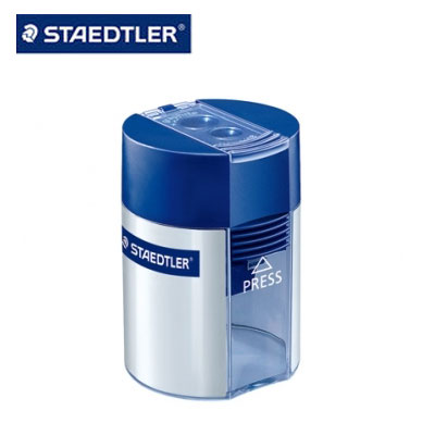 施德樓 MS512001 新造型筆刨(圓)雙孔23°書寫+30°色鉛兩用 / 個