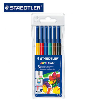 施德樓 MS326WP6 NC 水易洗彩繪筆6色 /組