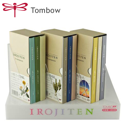 日本 Tombow 蜻蜓 IROJITEN 色辭典 CI-RTA CI-RTB CI-RTC 色鉛筆 彩色鉛筆 (30色入) /冊