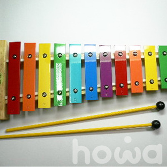 howa 豪華樂器 GS-1201 鋁製12音鐵琴 / 組