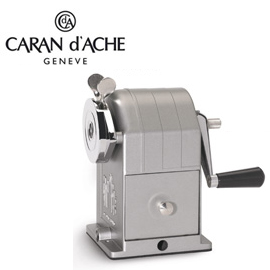 CARAN d'ACHE 瑞士卡達 455.200 金屬削鉛筆機 銀 /台