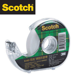 促銷價 3M 810D-1/2 Scotch® 隱形膠帶 (12mmx32.9m)-附輕便膠台 /個