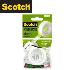 3M 810R-15M Scotch® 隱形膠帶補充包(19mmx15m) / 個