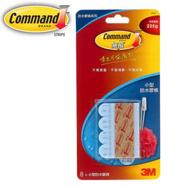 3M 小型防水無痕膠條 18063 / 卡