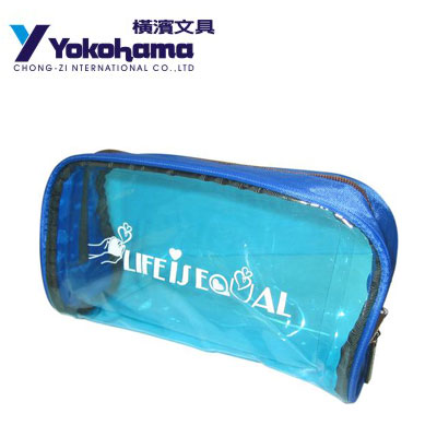 YOKOHAMA 日本橫濱 駱駝部落長型透明筆袋YHB-03 / 個