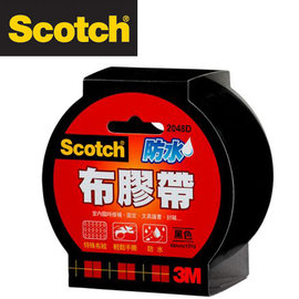 3M 2048D Scotch強力防水布膠帶48mm x15y(黑色) / 個