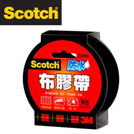 3M 2036D Scotch強力防水布膠帶36 mm x15y(黑色) / 個