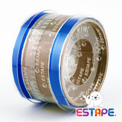王佳膠帶 ESTAPE 免膠台抽取式HS1555B 易撕貼 藍/ 捲