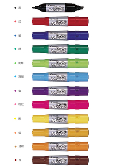 {振昌文具}【Pilot百樂】MFN-15FB 雙頭麥克筆 (粗) /支