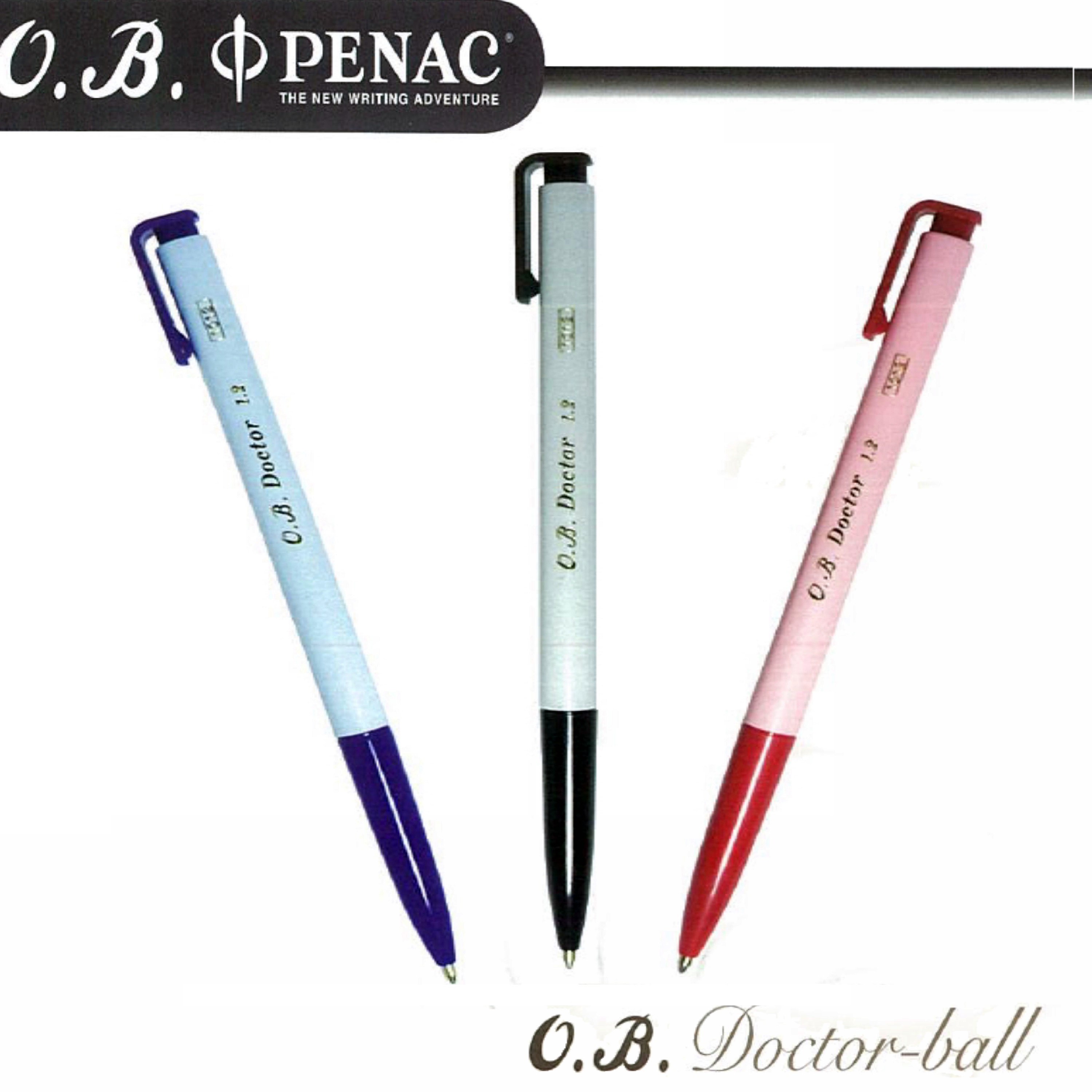 O.B. Doctor-ball自動原子筆1.2mm  (50支/盒) OB#1012
