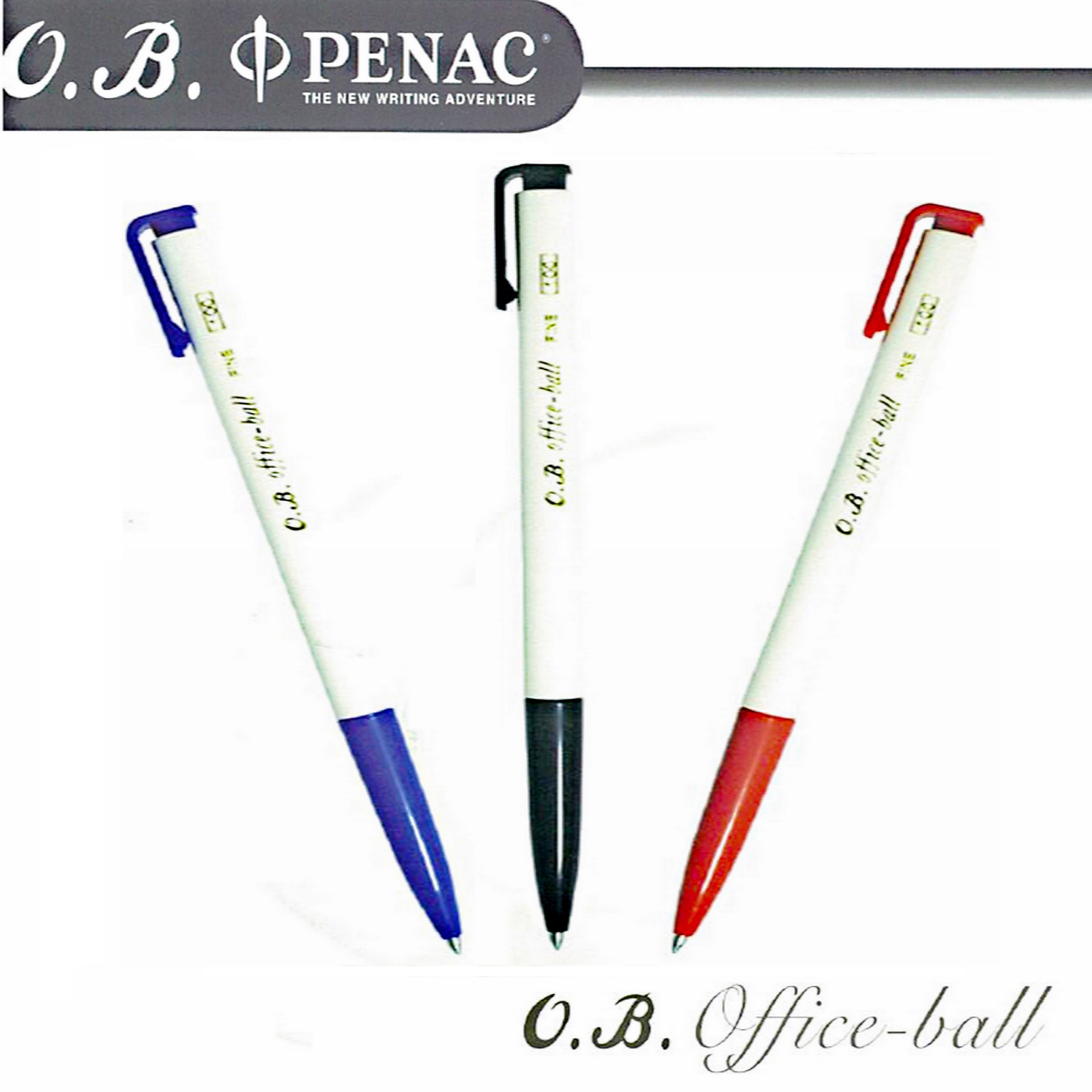 O.B. Office-ball自動原子筆0.7mm (50支/盒) OB#100