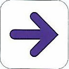 【新潮指示標語系列】右轉 FS-612A