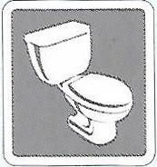 【新潮指示標語系列】坐式馬桶 HS-547