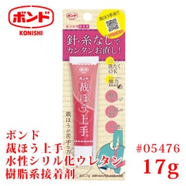 銷售冠軍 KONISHI 日本 05476 裁縫上手布用 接著劑 17g /支