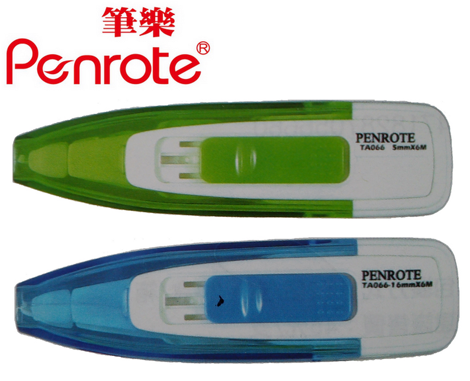 {振昌文具}【筆樂PENROTE】前推式修正帶 12個/盒 TA060