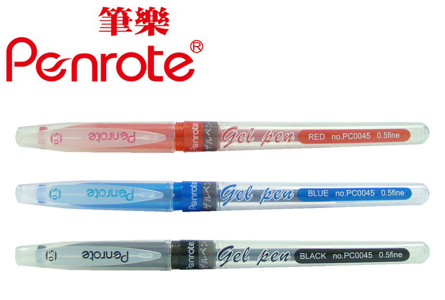 {振昌文具}【筆樂PENROTE】(請先來電詢問存貨)商務中性筆 12支/盒 PC0045