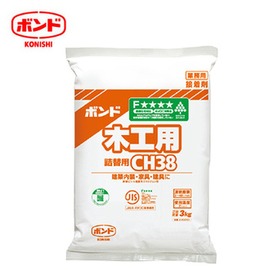 日本KONISHI 小西 CH38環保無毒木工用白膠 3KG / 包
