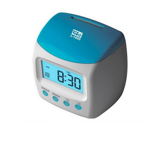 {振昌文具}【徠福LIFE】 微電腦四欄打卡鐘 No.L-1600 / 台