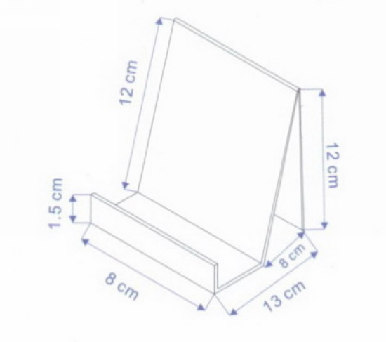 {振昌文具}【徠福LIFE】手機專用展示架( 8*13*12 cm 厚3mm ) NO.3201 / 個