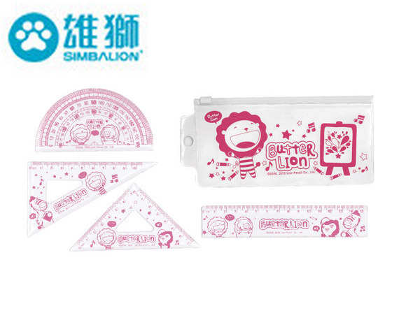 奶油獅學生套尺 RK-009 套