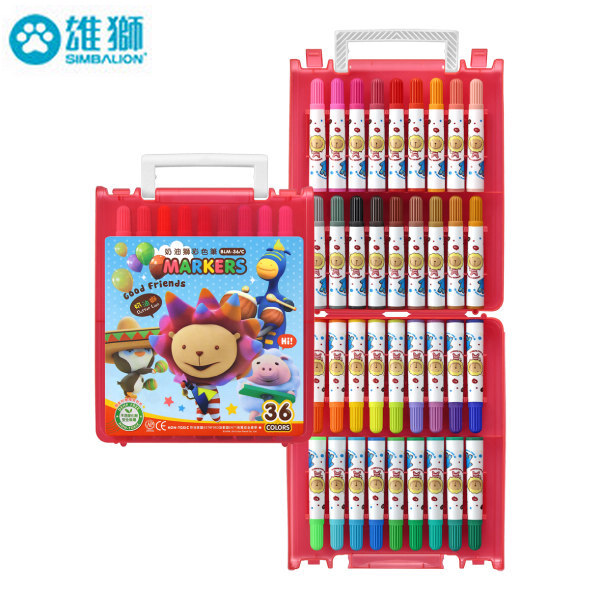 奶油獅 BLM-36 彩色筆36色組 (外盒顏色隨機出貨) / 盒