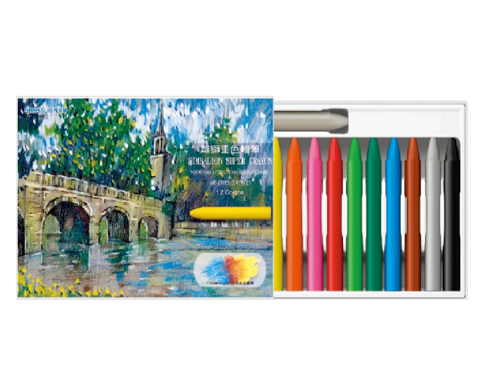 雄獅SC-18 重色蠟筆