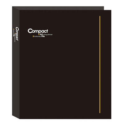 美加美 AO2067 COMPACT A4 2孔夾-黑 /個