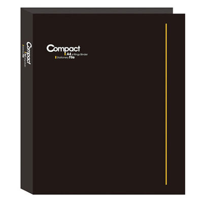 美加美 AO2070 COMPACT A4 3孔夾-黑 /個