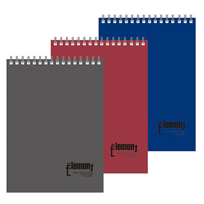 美加美 AD6024 25K ↑空白PP活頁筆記(A5)(黑.紅.藍3色) 4本 / 包