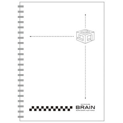 美加美 AW3038 50K膠圈筆記-白 3本 / 包