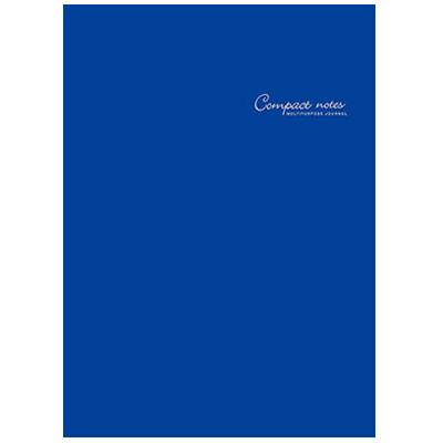 美加美 AO3042 12K膠皮筆記-藍 3本 / 包