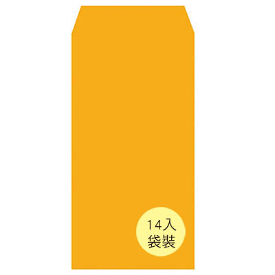 美加美 N1213P 12K金黃公文封(袋裝) 14入/ 袋