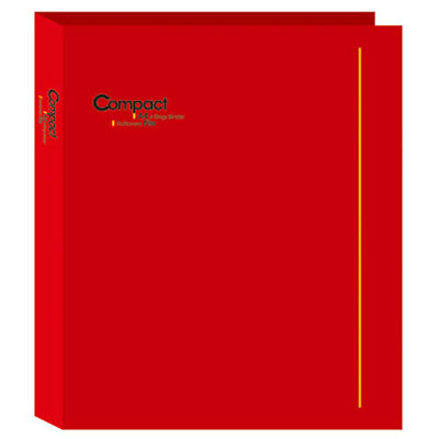 美加美 AO2071 COMPACT A4 3孔夾-紅 /個