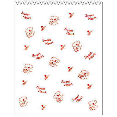 美加美 N151 13K桃心書袋(901大) 100入/ 包